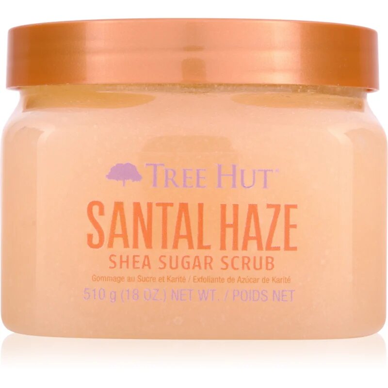 Tree Hut Shea Sugar Scrub Santal Haze захарен скраб за тяло 510 гр.