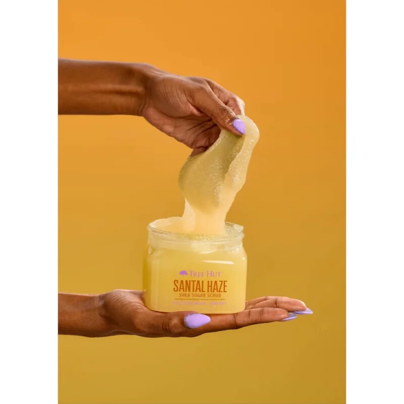 Tree Hut Shea Sugar Scrub Santal Haze захарен скраб за тяло 510 гр.