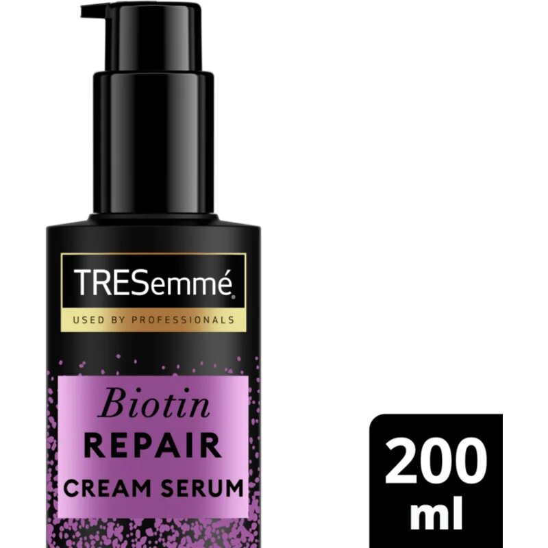 TRESemmé Biotin Repair Leave-In Cream Serum кремообразен серум за постигане на съвършен вид на косата 200 мл.