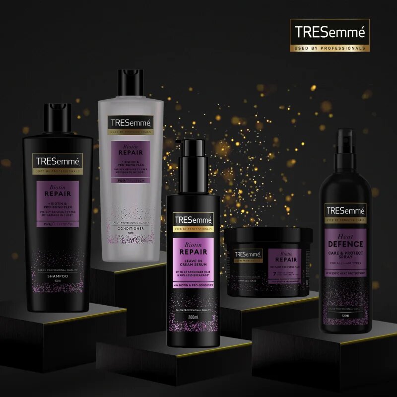 TRESemmé Biotin Repair Leave-In Cream Serum кремообразен серум за постигане на съвършен вид на косата 200 мл.