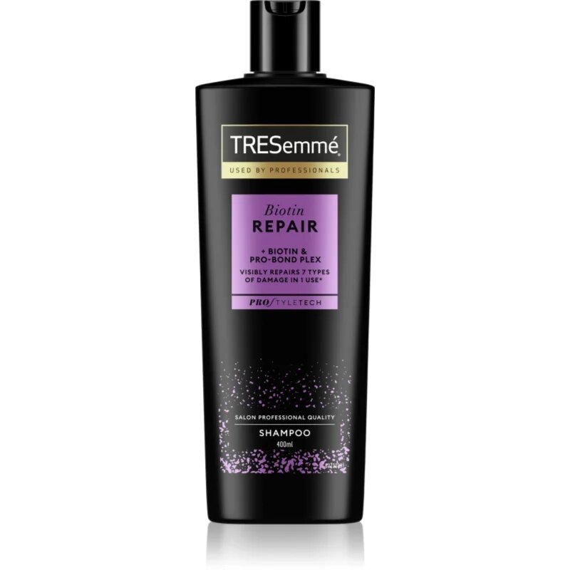 TRESemmé Biotin Repair подсилващ шампоан за увредена коса 400 мл.