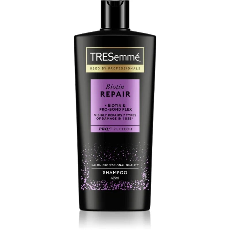 TRESemmé Biotin Repair подсилващ шампоан за увредена коса Pro-Bond Plex 685 мл.