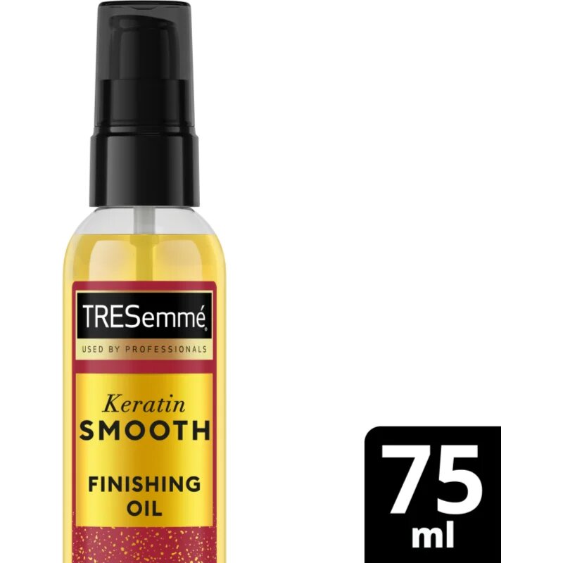 TRESemmé Keratin Smooth Finishing Oil интензивно подхранващо масло За коса 75 мл.