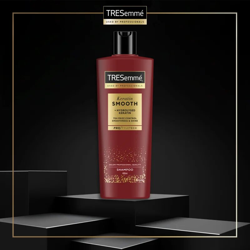 TRESemmé Keratin Smooth шампоан с кератин и марулово масло 400 мл.
