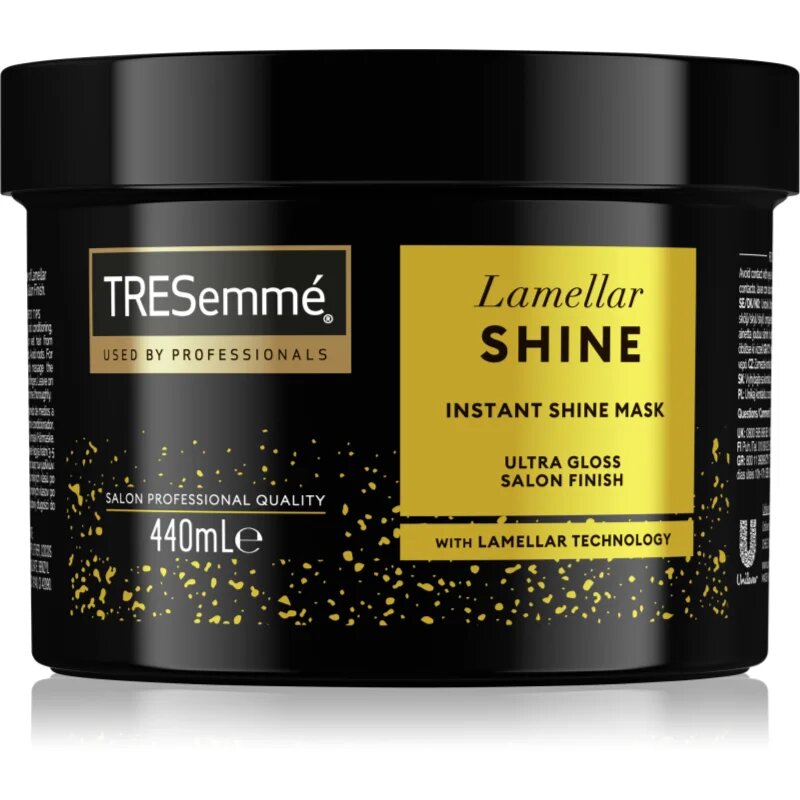 TRESemmé Lamellar Shine маска за коса за блясък и мекота на косата 400 мл.