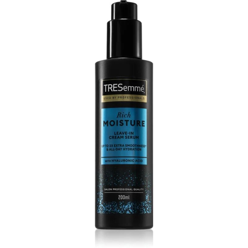 TRESemmé Rich Moisture Leave-In Serum кремообразен серум за хидратация и блясък 200 мл.