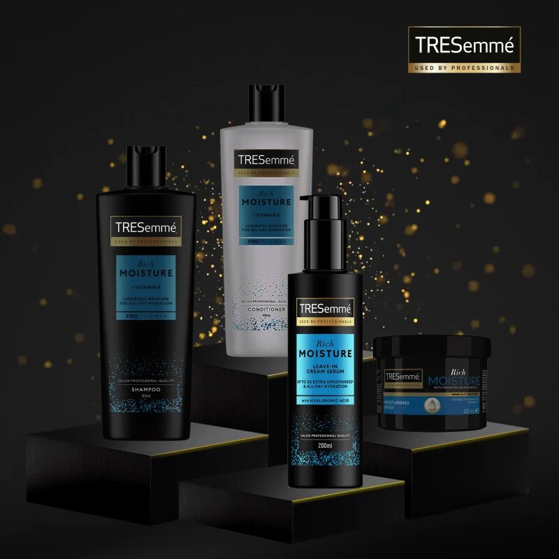 TRESemmé Rich Moisture Leave-In Serum кремообразен серум за хидратация и блясък 200 мл.