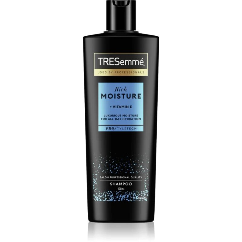 TRESemmé Rich Moisture Shampoo хидратиращ шампоан с витамин Е Pro Style Technologie™ 400 мл.
