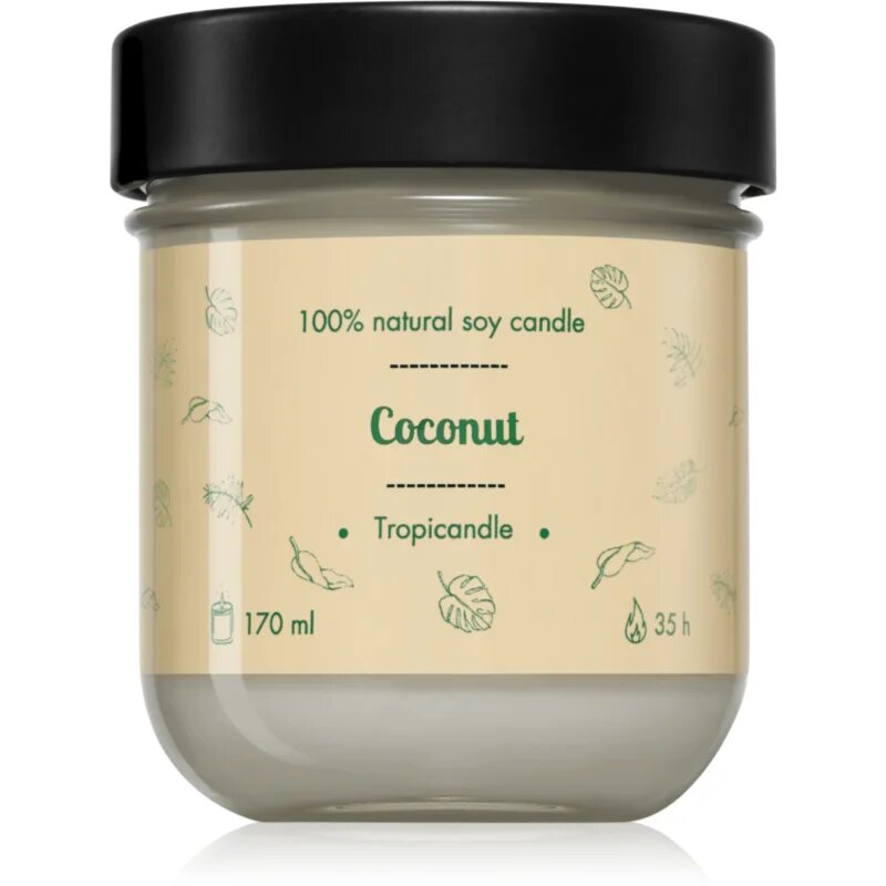 Tropicandle Coconut ароматна свещ 170 мл.