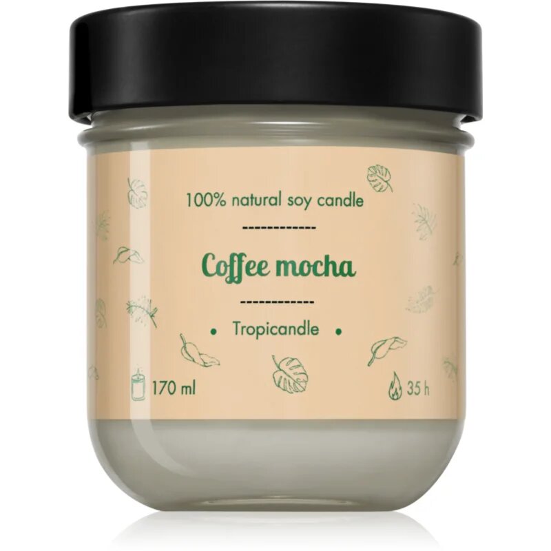 Tropicandle Coffee Mocha ароматна свещ 170 мл.