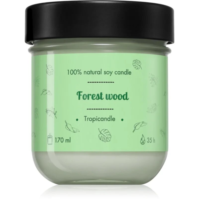 Tropicandle Forest Wood ароматна свещ 170 мл.