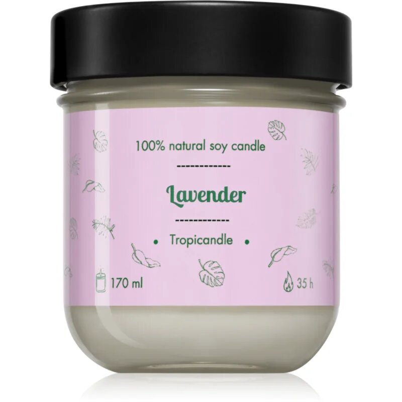 Tropicandle Lavender ароматна свещ 170 мл.