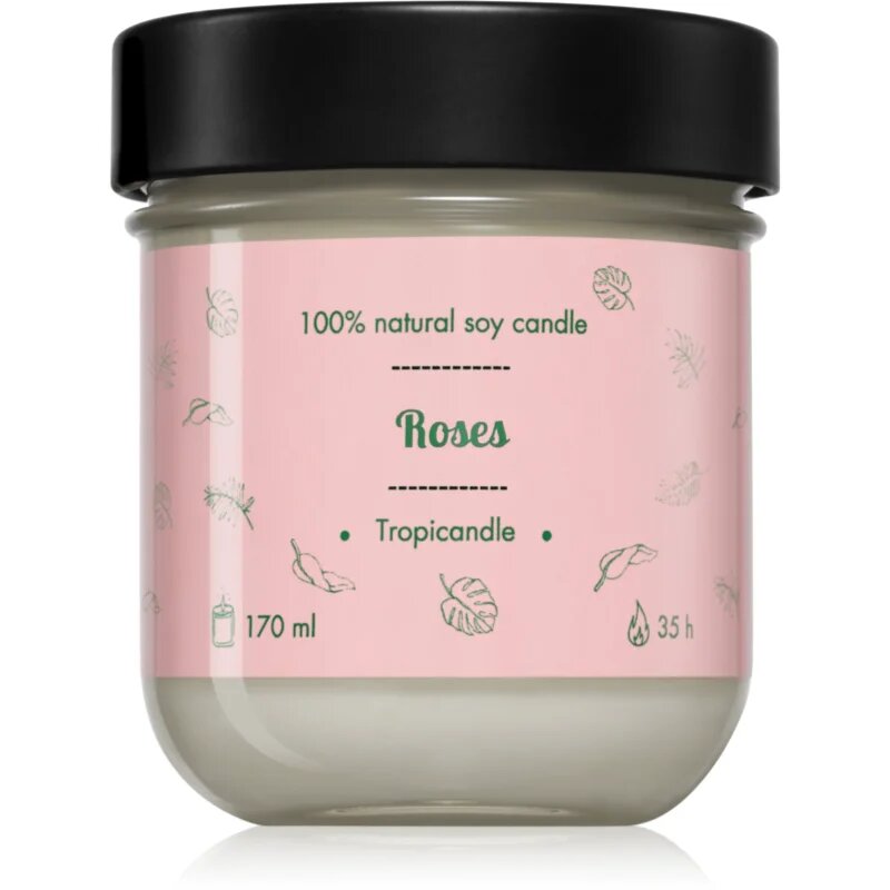 Tropicandle Roses ароматна свещ 170 мл.