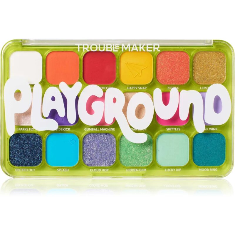 Trouble Maker Big Trouble палитра сенки за очи цвят Playground 27 гр.