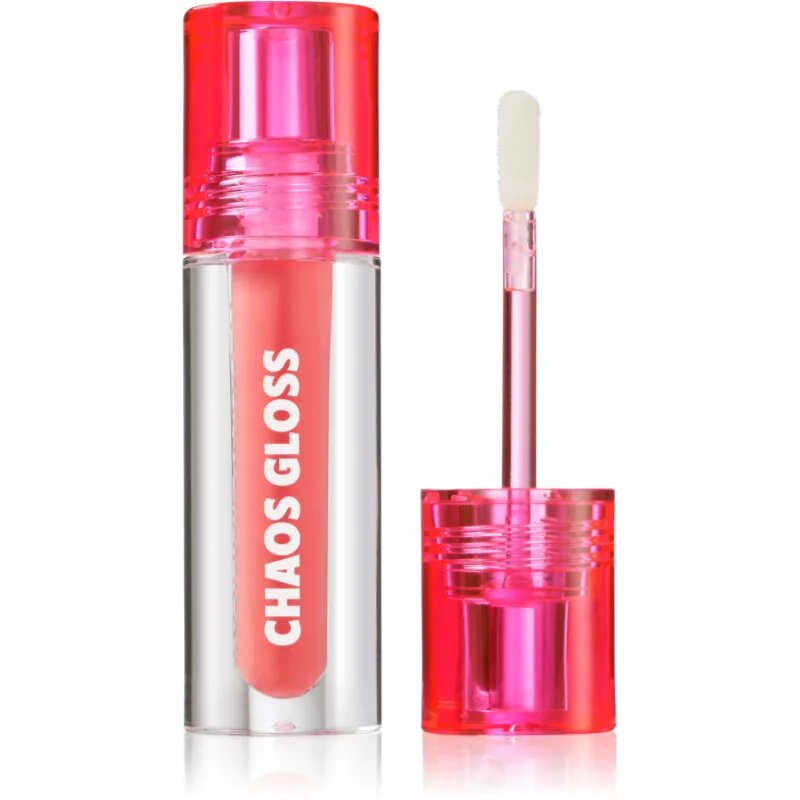 Trouble Maker Chaos Gloss блясък за устни цвят Bunny Hot Pink 3 мл.