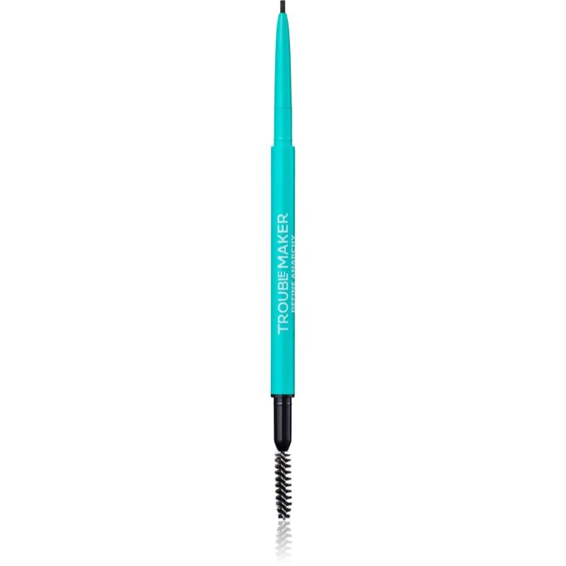 Trouble Maker Define Anarchy двустранен молив за вежди цвят Soft Black 0.1 гр.