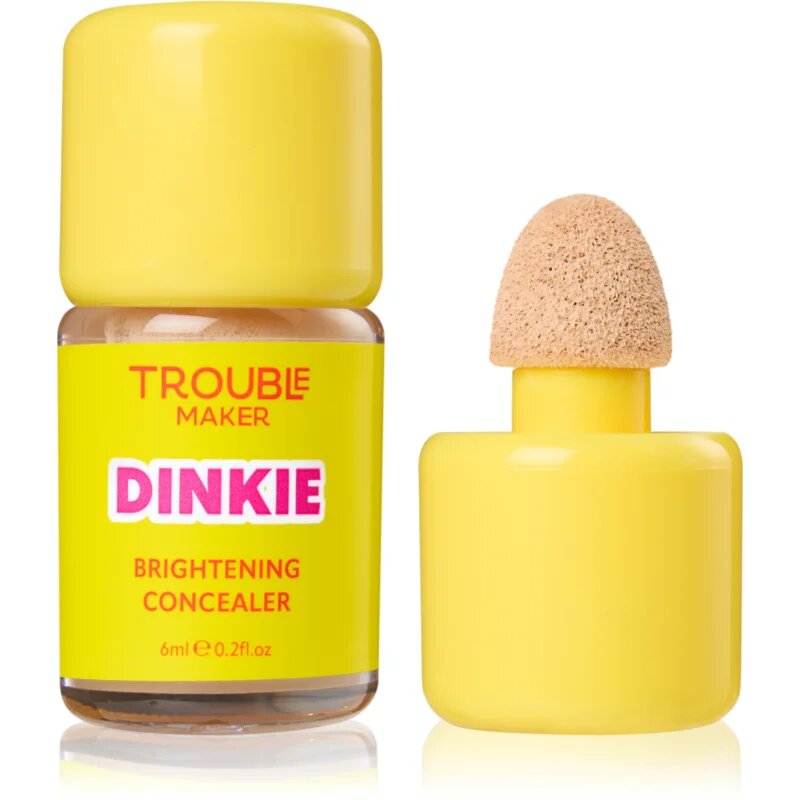 Trouble Maker Dinkie озаряващ коректор с кофеин цвят Wizz Kid 6 мл.