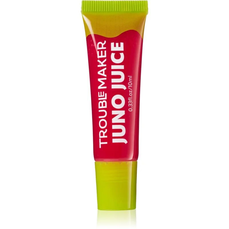 Trouble Maker Juno Juice Lipgloss блясък за устни цвят Paris Hot Pink 10 мл.