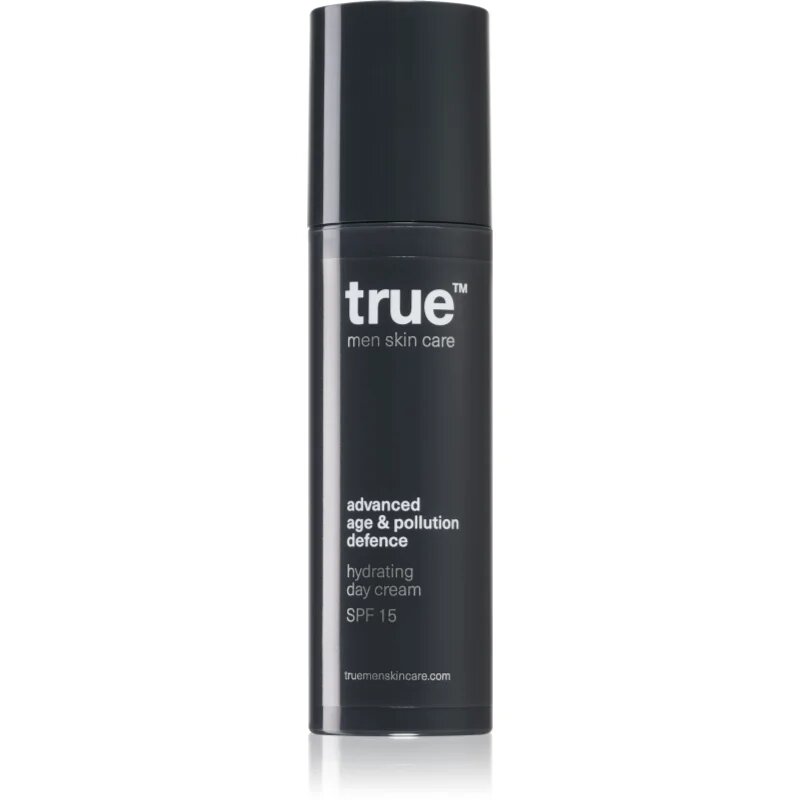 true men skin care Hydrating day cream дневен хидратиращ крем SPF 15 50 мл.