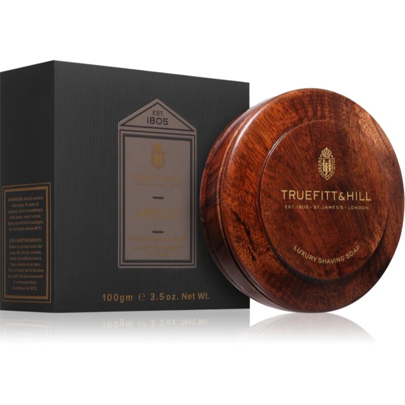 Truefitt & Hill Apsley Shaving Soap естествен твърд сапун бръснене 100 гр.