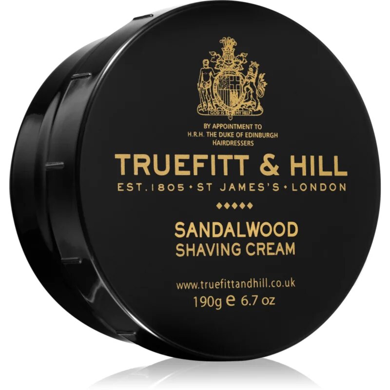 Truefitt & Hill Sandalwood хидратиращ крем за бръснене за мъже 190 гр.