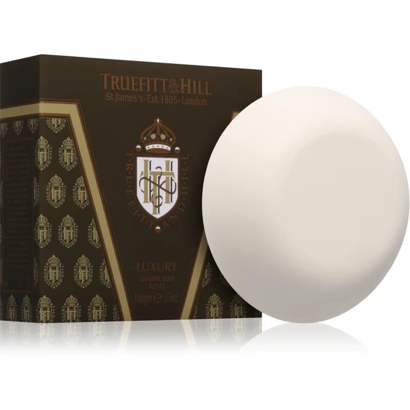 Truefitt & Hill St.James's Shaving Soap естествен твърд сапун бръснене резервен пълнител 100 гр.