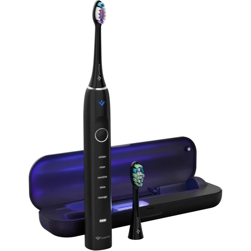 TrueLife SonicBrush Clean70 UV четка за зъби Black 1 бр.