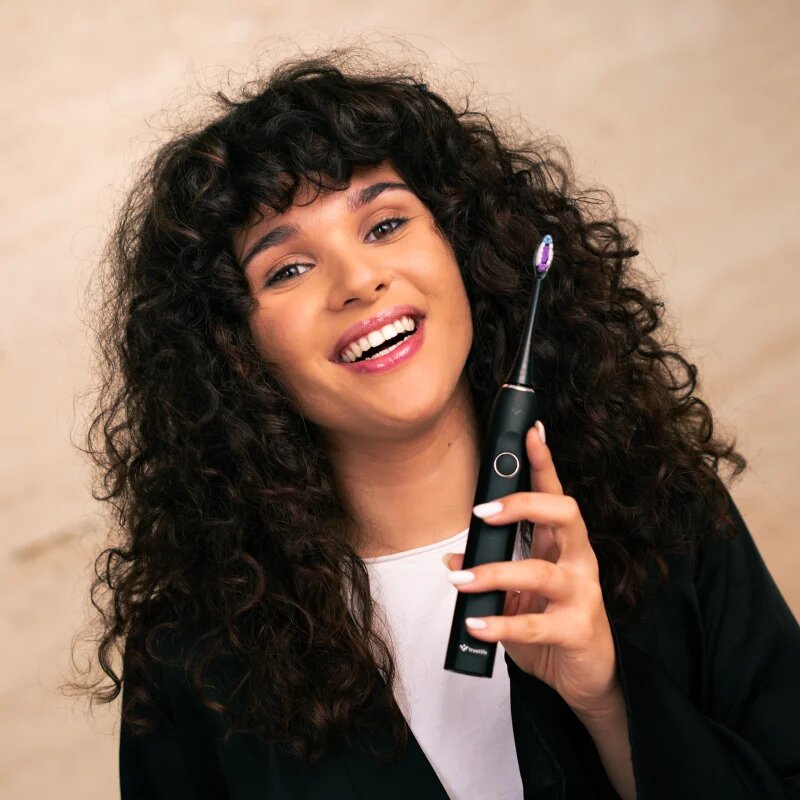 TrueLife SonicBrush Clean70 UV четка за зъби Black 1 бр.