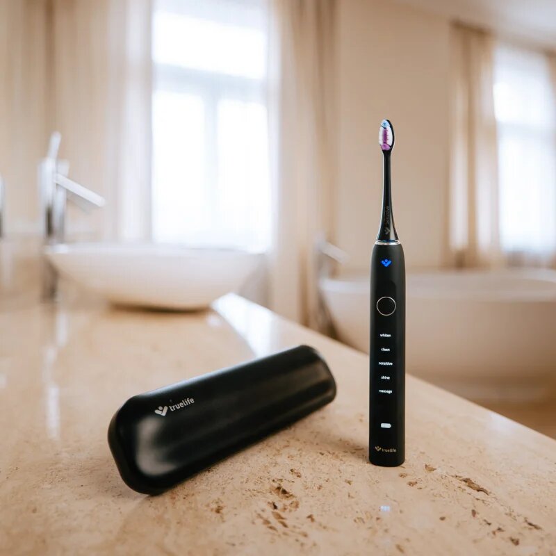 TrueLife SonicBrush Clean70 UV четка за зъби Black 1 бр.