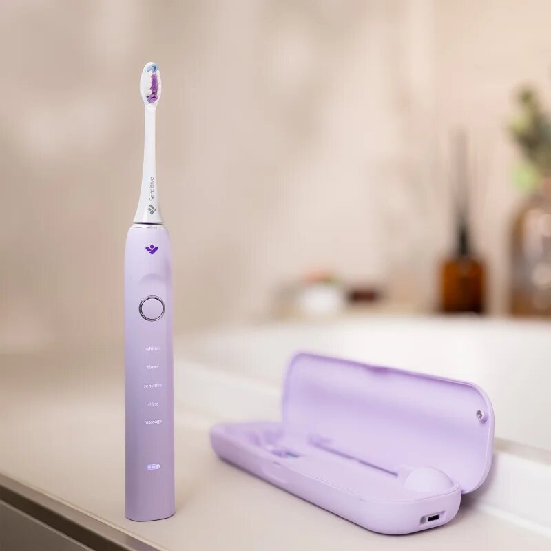 TrueLife SonicBrush Clean70 UV четка за зъби Lavender 1 бр.