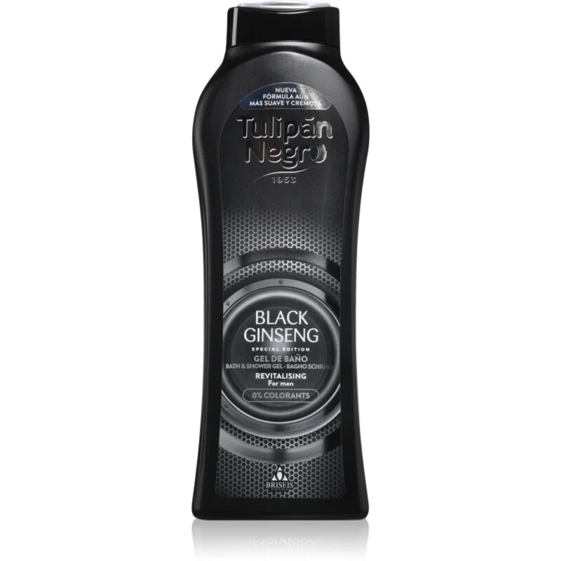 Tulipán Negro Black Gingseng душ гел за мъже 650 мл.