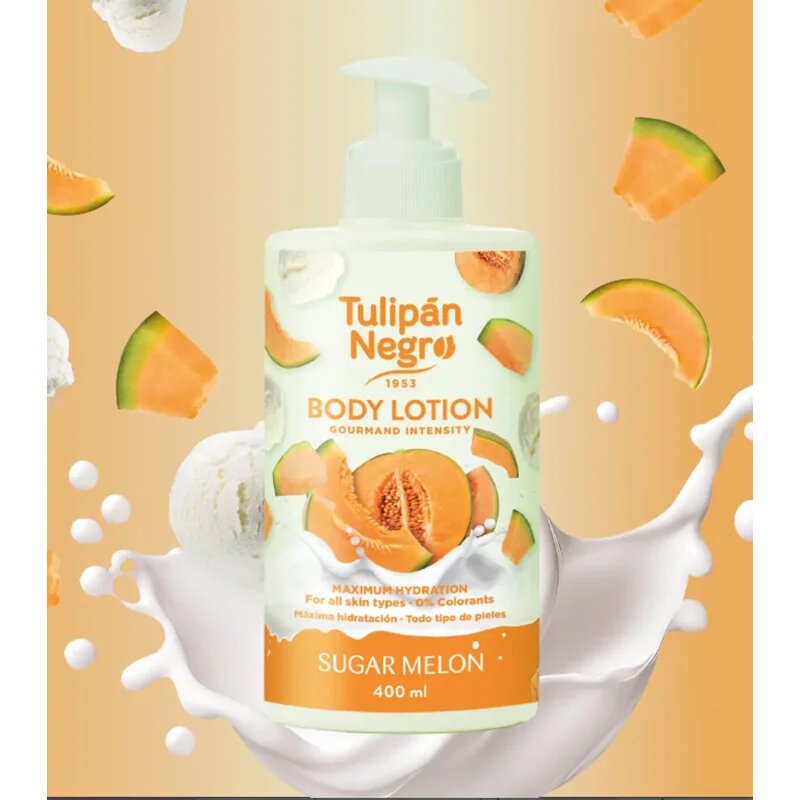 Tulipán Negro Sugar Melon хидратиращо мляко за тяло 400 мл.