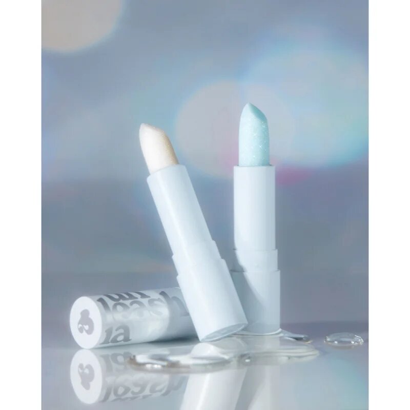 Unleashia Glacier Vegan Lip Balm хидратиращ балсам за устни с блясък цвят No.1 Snow Frost 3.3 гр.