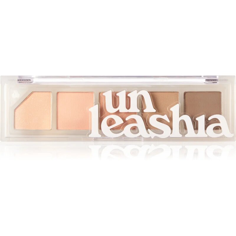 Unleashia Mood Shower Eye Palette палитра сенки за очи цвят NO.1 Vanilla Shower 1 бр.