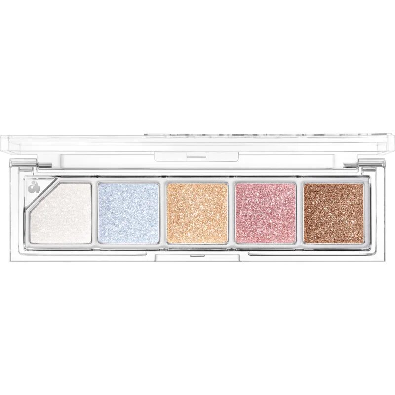 Unleashia Mood Shower Face Palette палитра със сенки за очи и озарители перлен блясък цвят NO.101 Ballerino 1 бр.