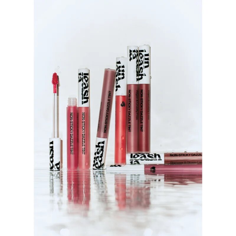 Unleashia Non-Sticky Dazzle Tint дълготраен гланц за устни цвят NO.5 Nice Step 7.6 гр.