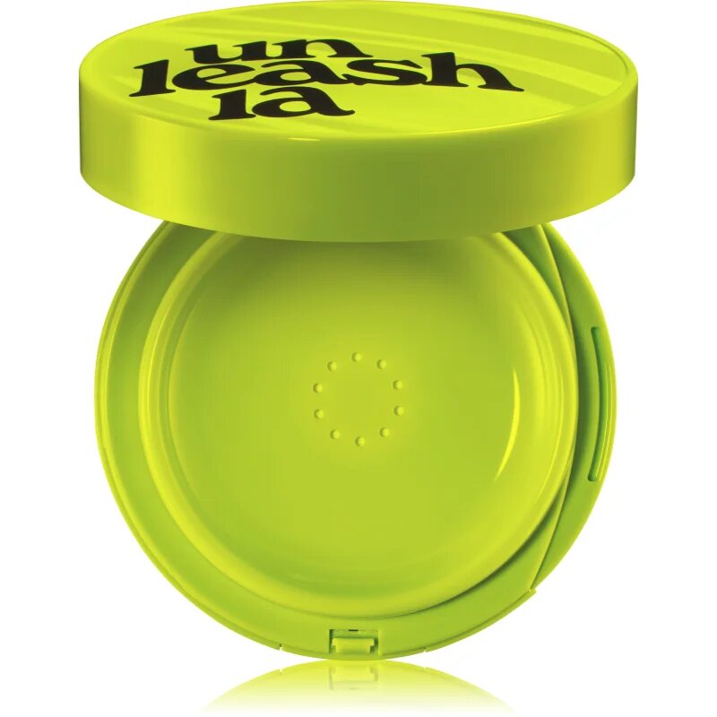 Unleashia Satin Wear Healthy Green Cushion дълготраен грим в гъбичка SPF 30 цвят 18C Seashell 15 гр.
