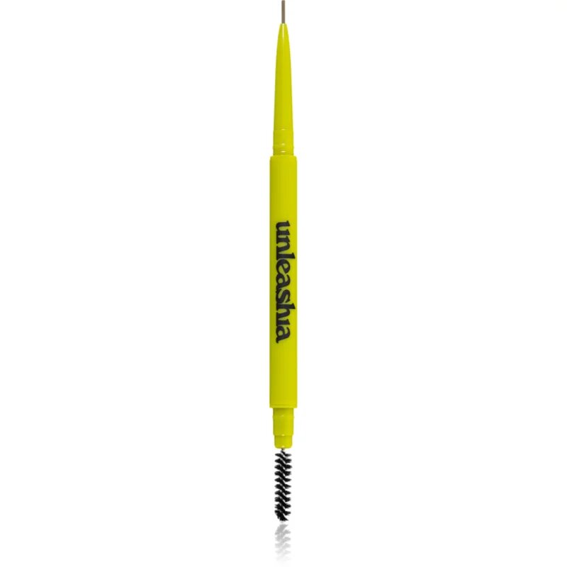 Unleashia Shaperm Defining Eyebrow Pencil молив за вежди с четка цвят No.1 Oatmeal Brown 0.03 гр.