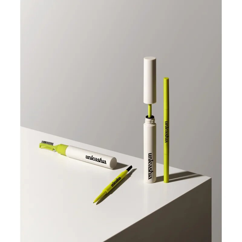 Unleashia Shaperm Defining Eyebrow Pencil молив за вежди с четка цвят No.1 Oatmeal Brown 0.03 гр.