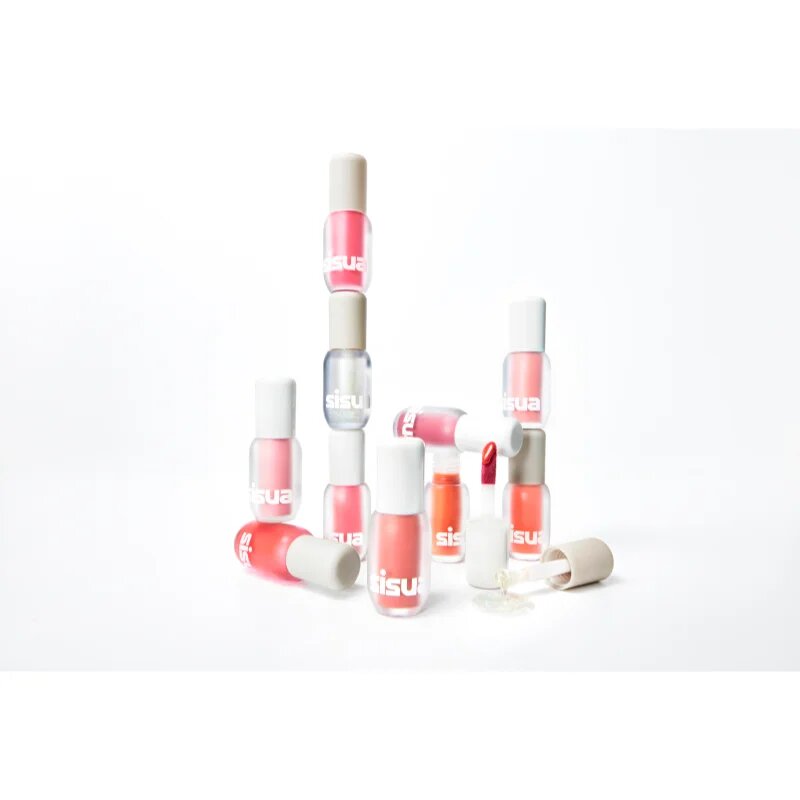 Unleashia Sisua Popcorn Syrup Lip Plumper хидратиращ блясък за устни цвят No.1 Strawberry Cream 3.8 гр.