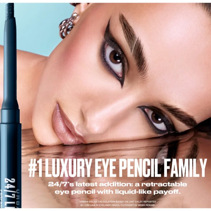 Urban Decay 24/7 Liquid Stick водоустойчив молив за очи в висока пигментация с четка цвят Dirty Martini 15 гр.