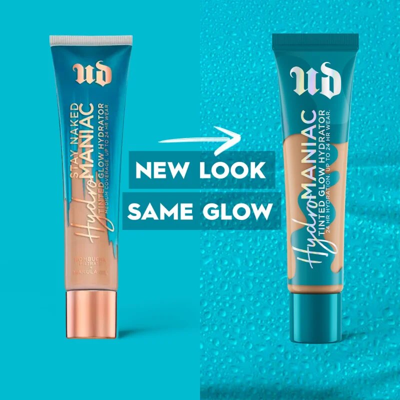 Urban Decay Hydromaniac Tinted Glow Hydrator хидратиращ фон дьо тен цвят 41 35 мл.