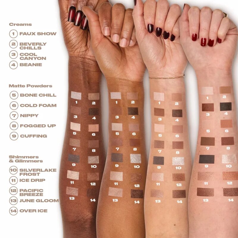 Urban Decay Naked Shaped палитра сенки за очи цвят Cool 160.6 гр.