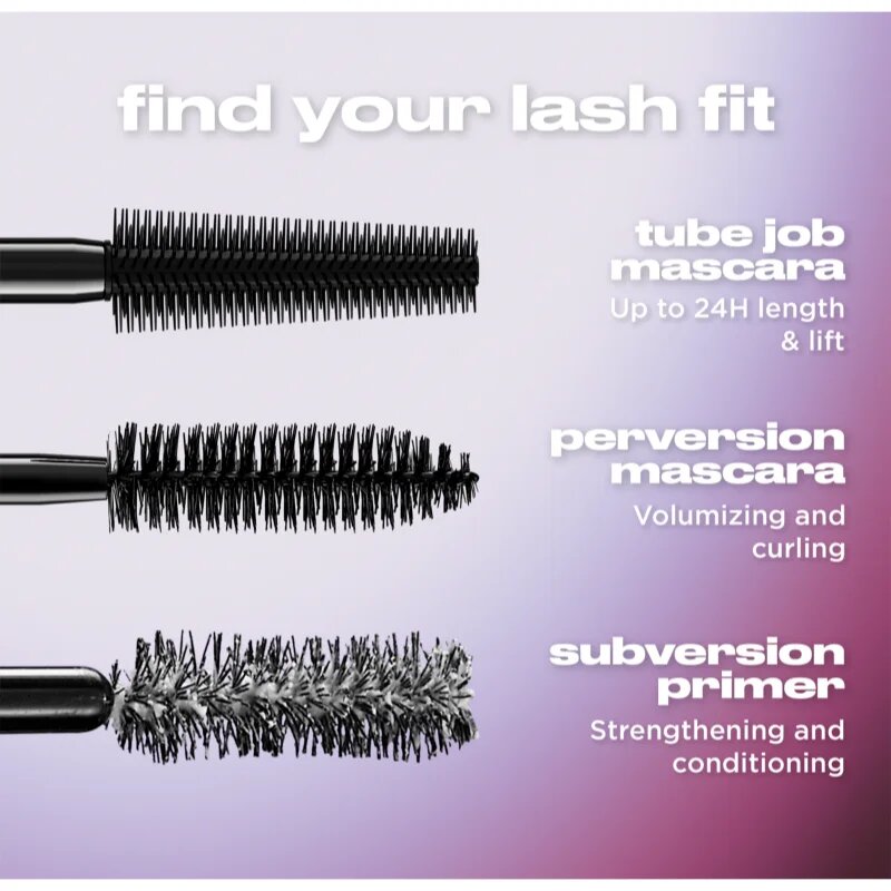Urban Decay Tube Job удължаваща спирала цвят Intense Black 8.6 мл.