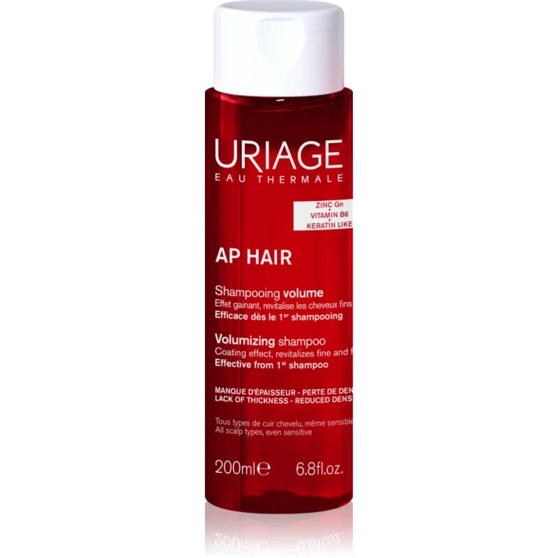 Uriage AP HAIR Volumizing Shampoo шампоан за обем за разредена коса 200 мл.