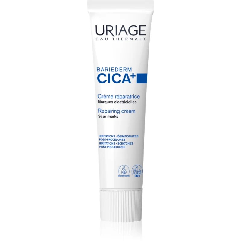 Uriage Bariederm Cica+ Repairing Cream репариращ крем съдържащ мед и цинк 100 мл.