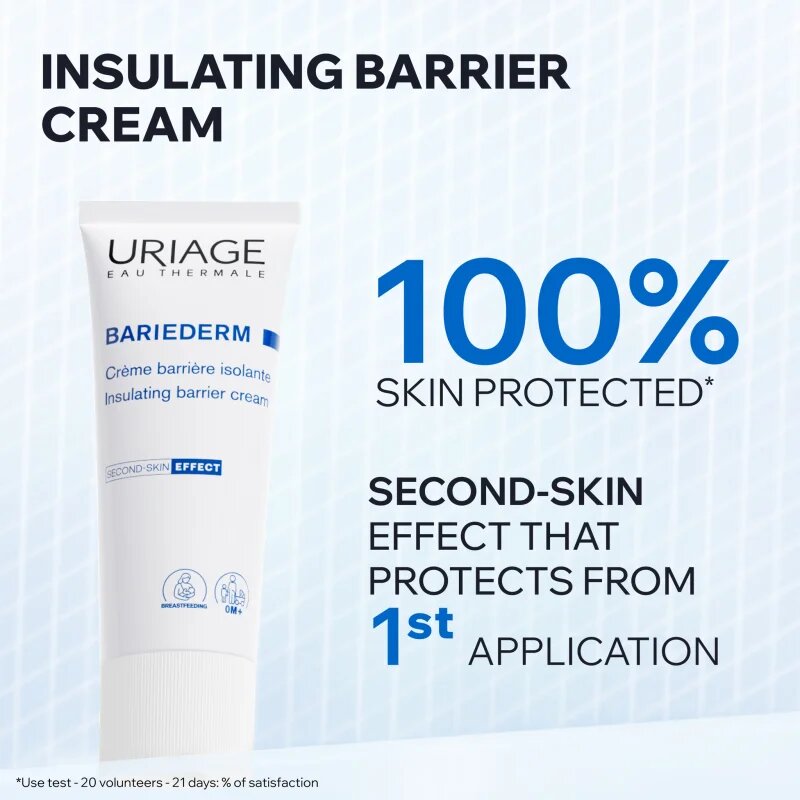 Uriage Bariederm Insulating Barrier Cream защитен крем против действието на външни фактори 75 мл.