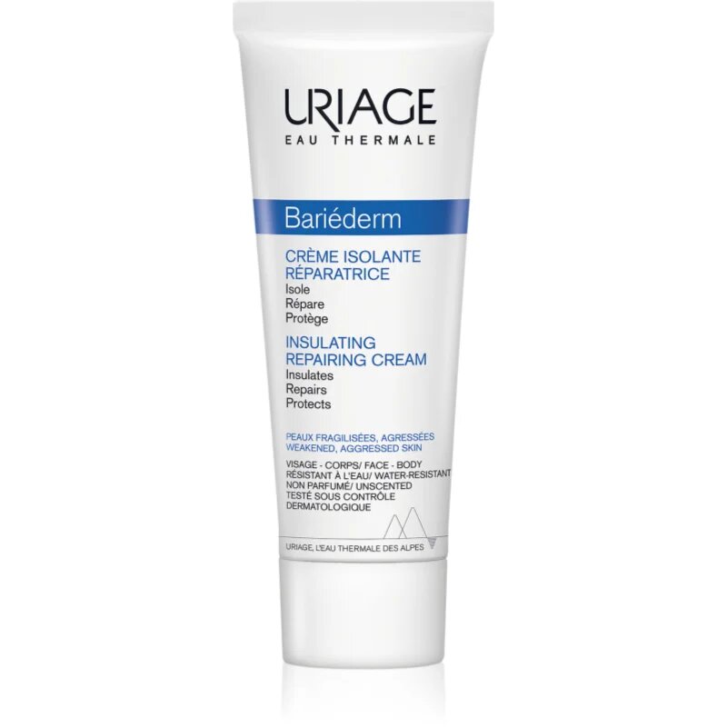 Uriage Bariéderm Insulating Repairing Cream регенериращ и защитен крем 75 мл.