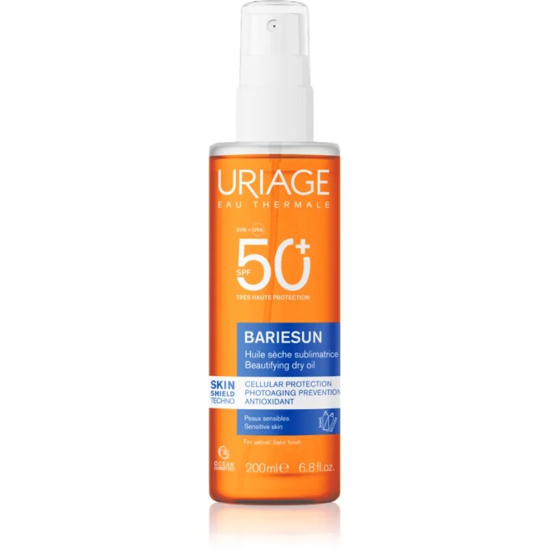 Uriage Bariésun Dry Oil SPF 50+ олио за слънце SPF 50+ 200 мл.
