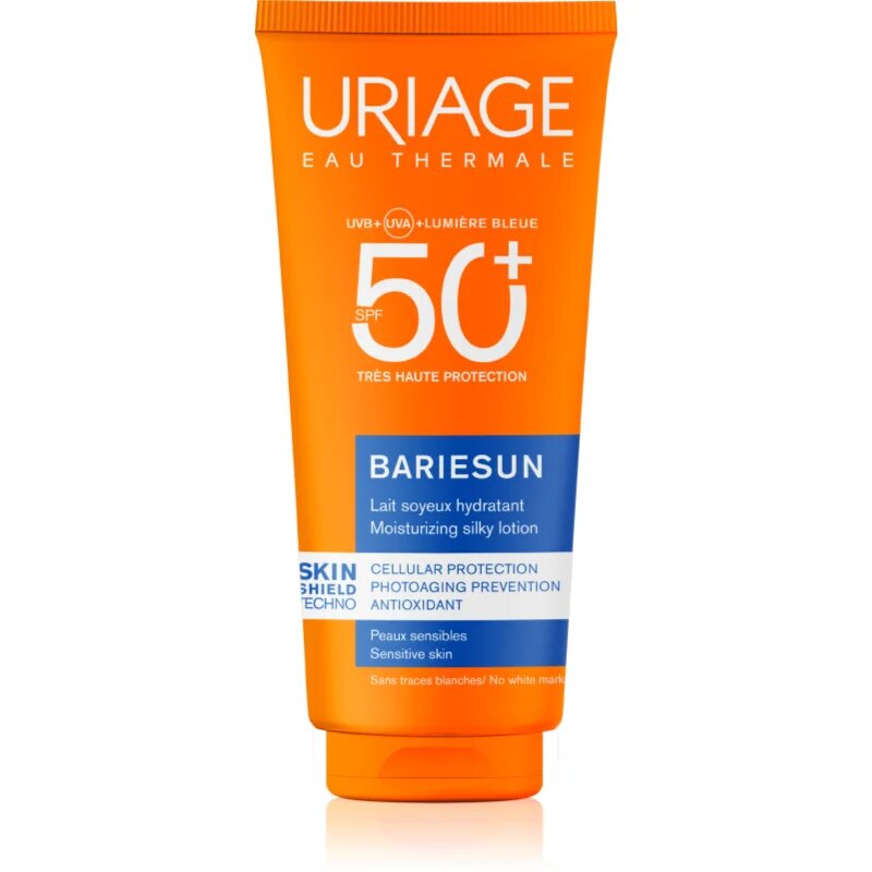 Uriage Bariésun Silky Lotion SPF 50+ защитно мляко за тяло и лице SPF 50+ 100 мл.